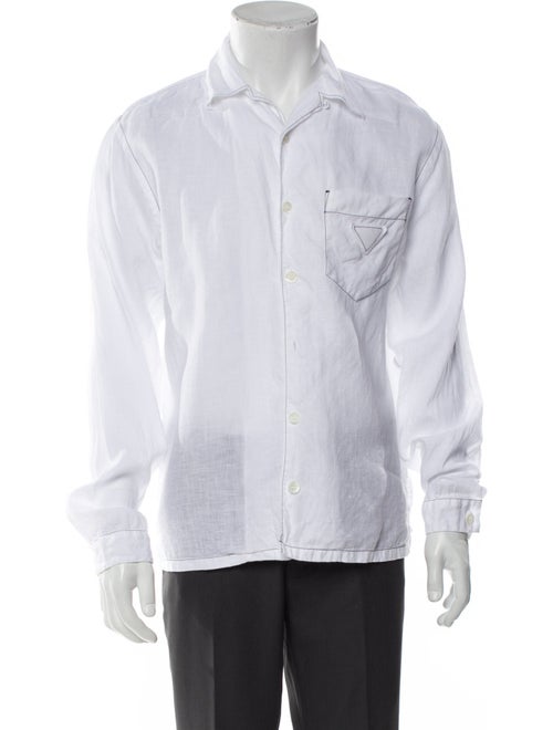 Prada 2025 Linen Dress Shirt