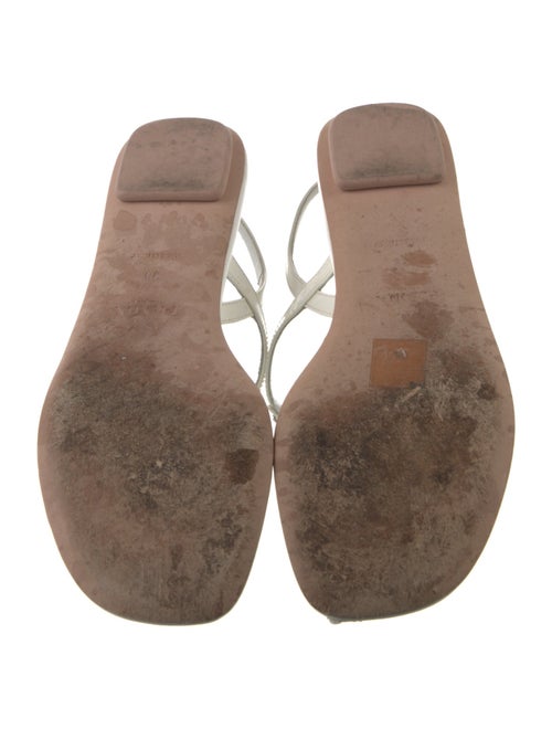 Prada Patent Leather T-Strap Sandals