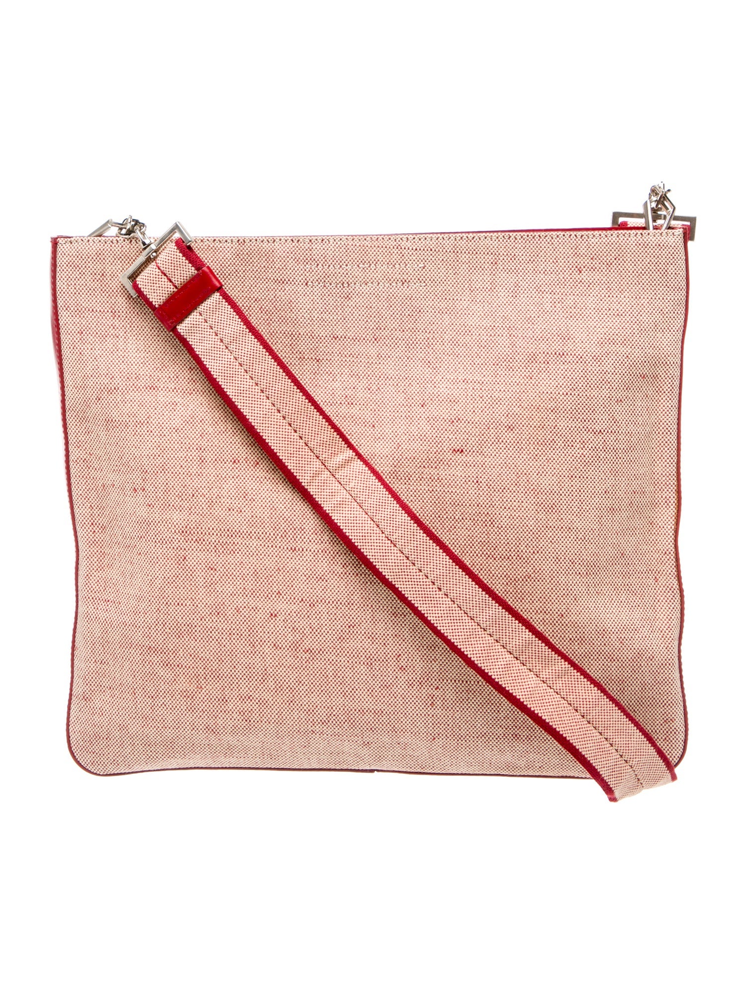 Prada Canvas Shoulder Bag