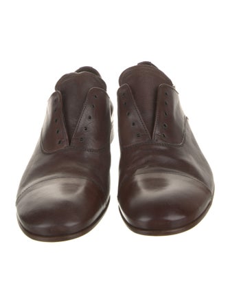 Prada Leather Oxfords