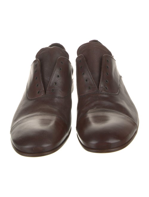 Prada Leather Oxfords
