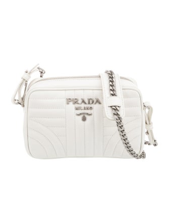 Prada Soft Calf Leather Diagramme Camera