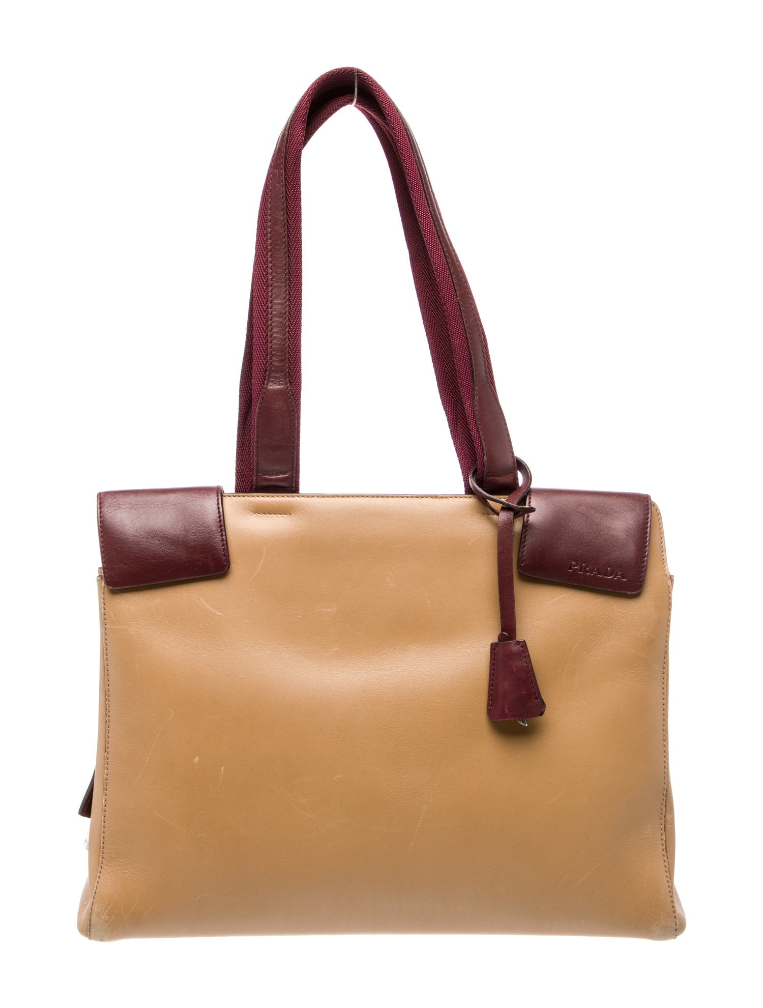 Prada Vitello Leather Shoulder Bag