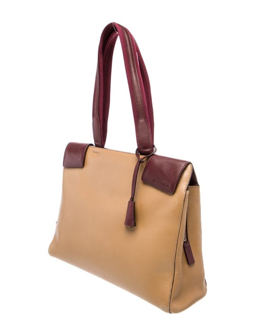 Prada Vitello Leather Shoulder Bag