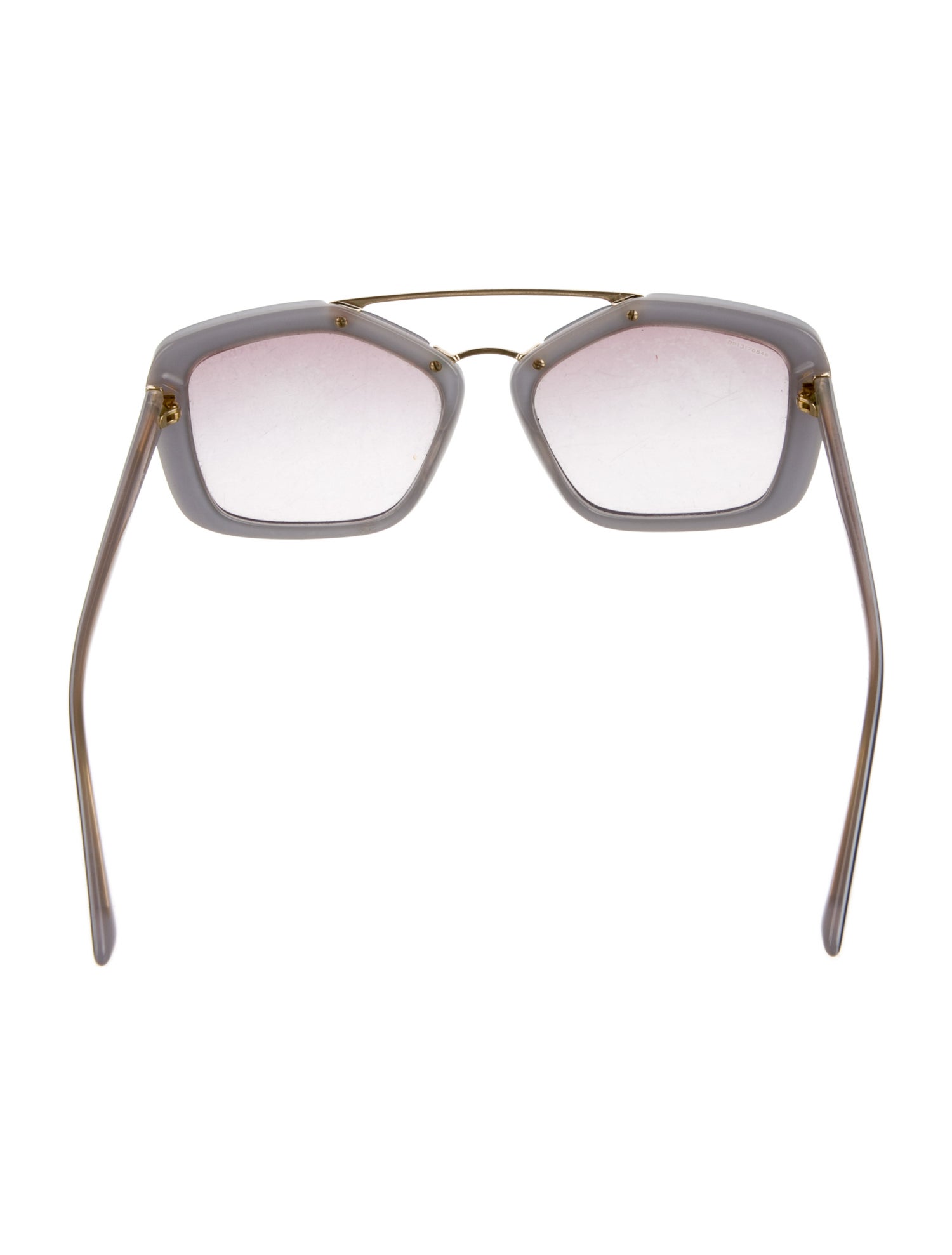 Prada Square Gradient Sunglasses