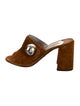 Prada Suede Mules