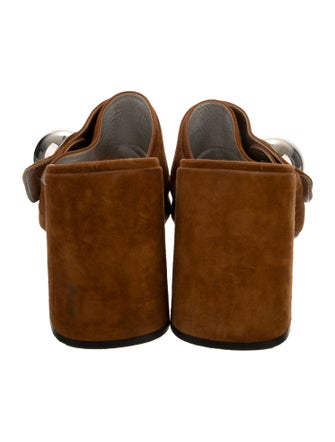 Prada Suede Mules