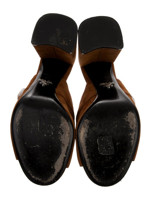 Prada Suede Mules