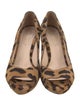Prada Ponyhair Animal Print Pumps