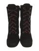 Prada Suede Lace-Up Boots