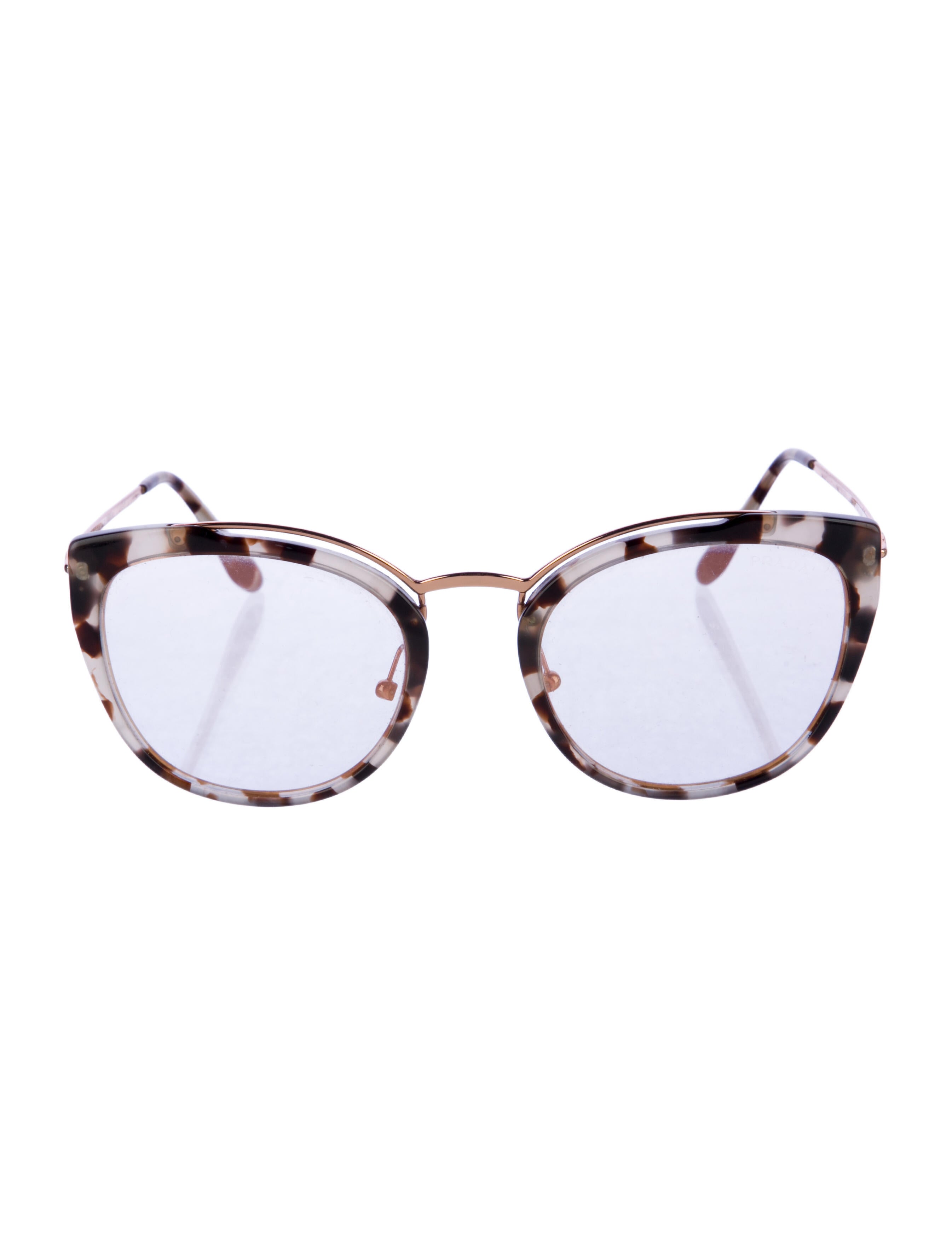 Prada Cat-Eye Tinted Sunglasses