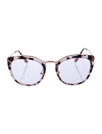 Prada Cat-Eye Tinted Sunglasses