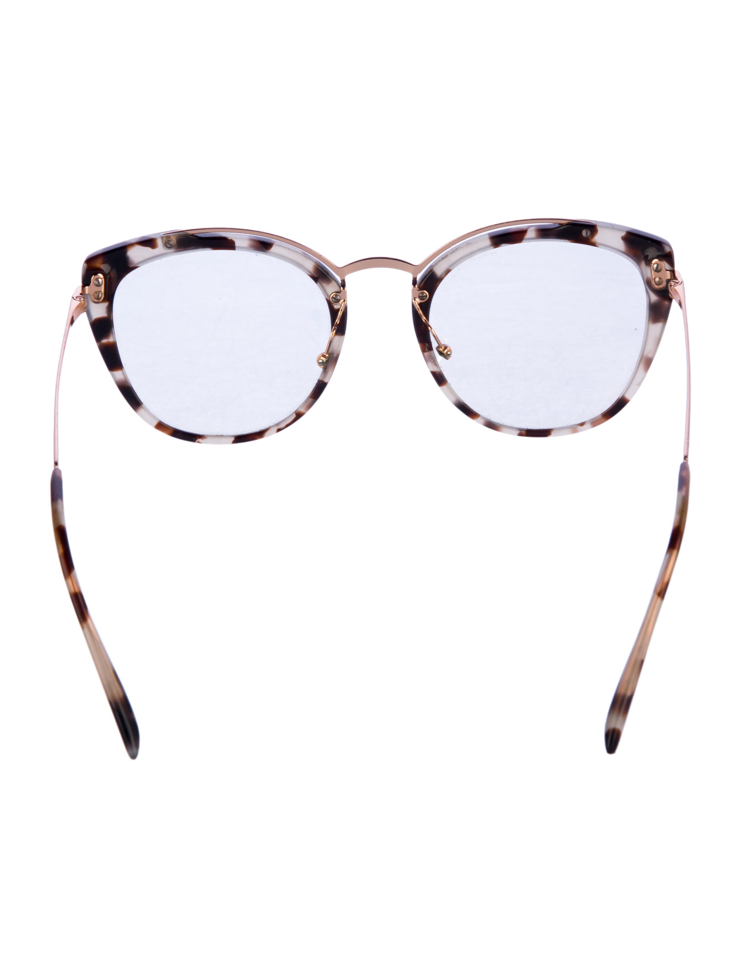 Prada Cat-Eye Tinted Sunglasses