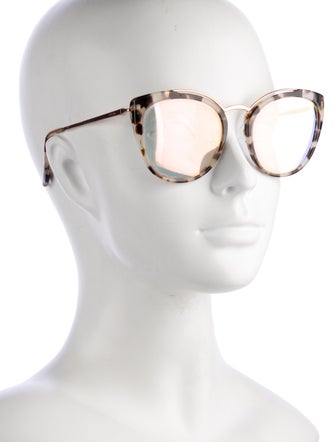 Prada Cat-Eye Tinted Sunglasses
