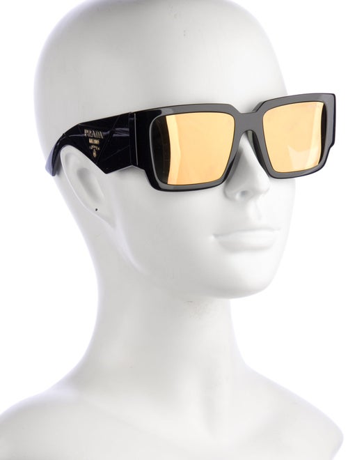 Prada Square Tinted Sunglasses