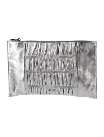 Prada Signature Clutch