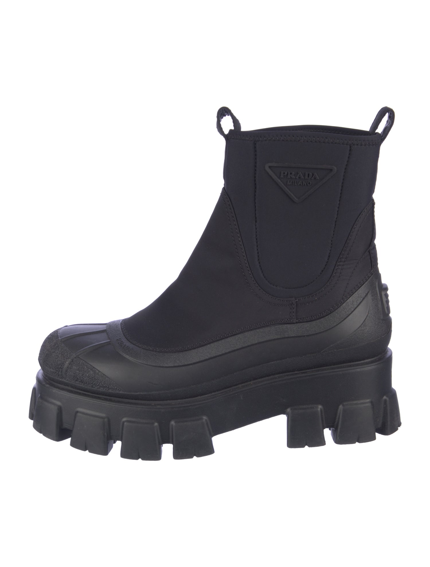 Prada Rubber Rain Boots