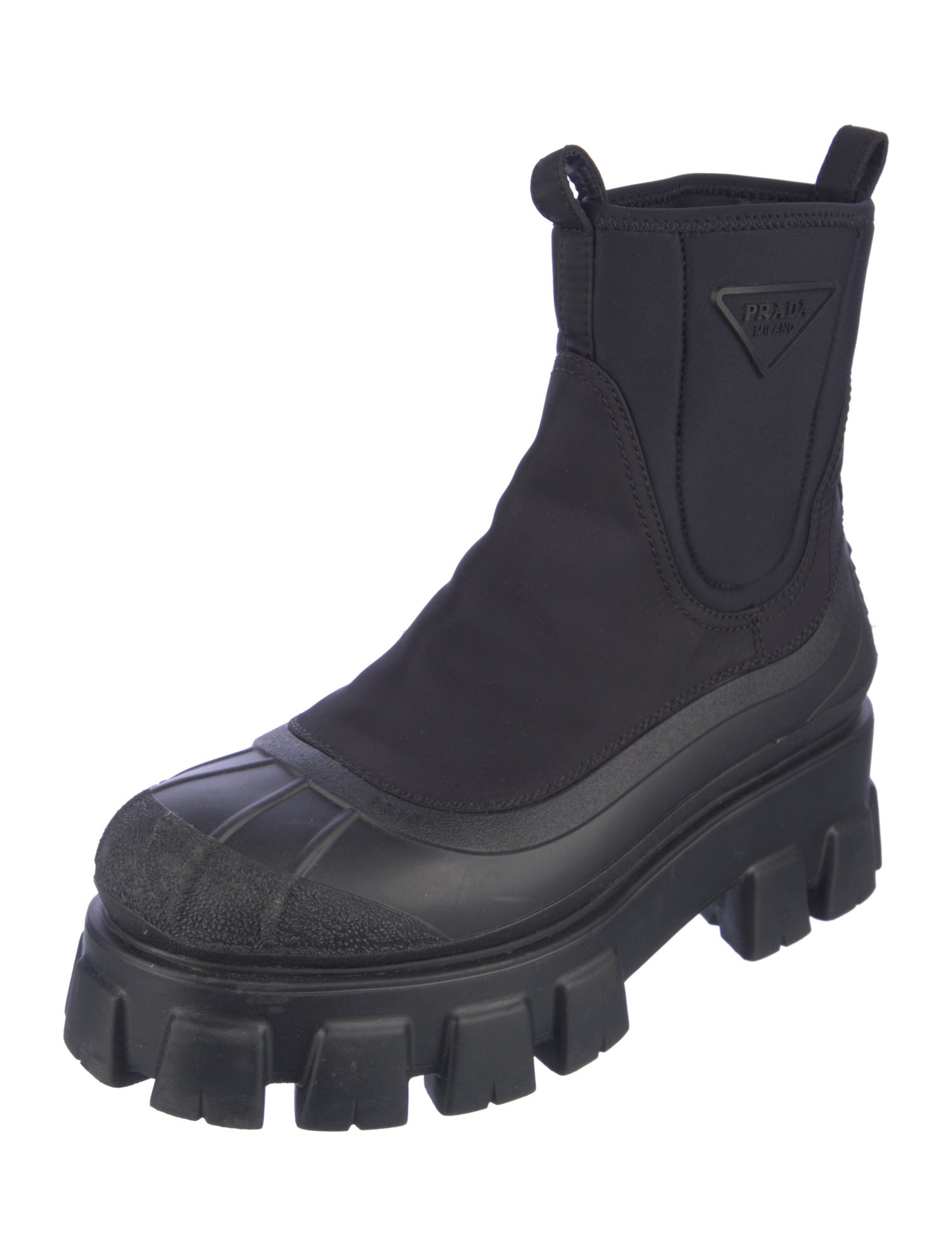 Prada Rubber Rain Boots