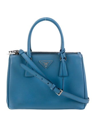 Prada Saffiano Leather Galleria Double Zip