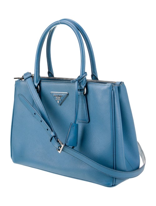 Prada Saffiano Leather Galleria Double Zip