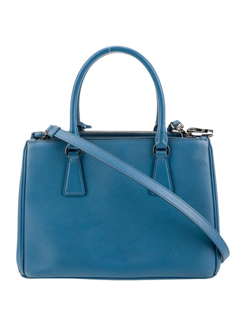 Prada Saffiano Leather Galleria Double Zip