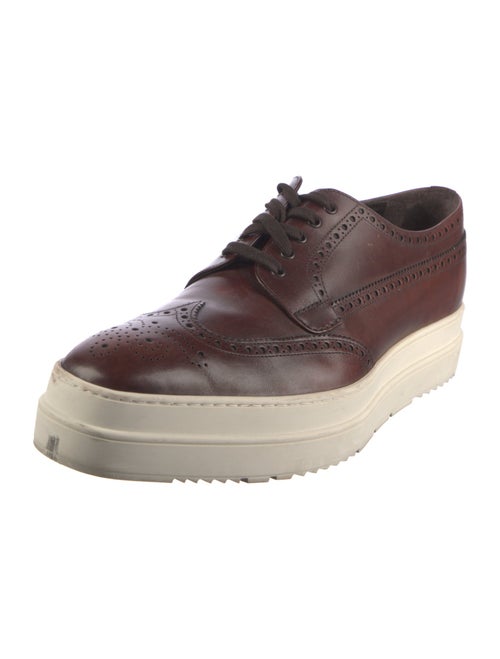Prada Leather Oxfords