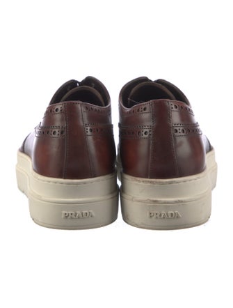 Prada Leather Oxfords