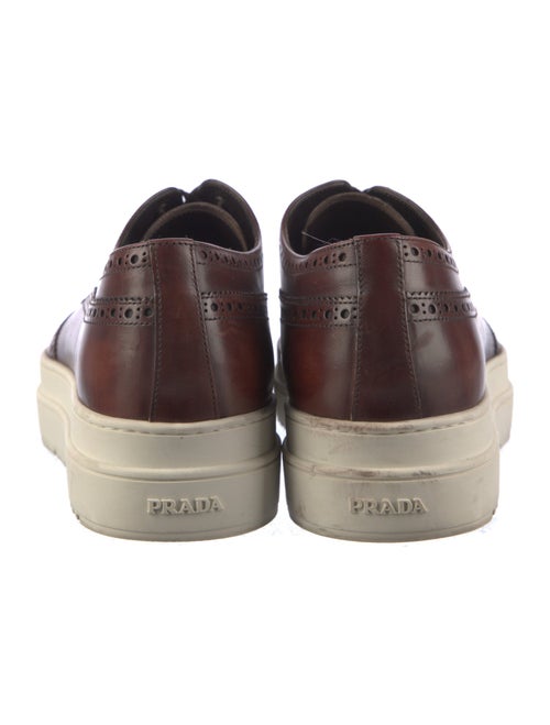 Prada Leather Oxfords