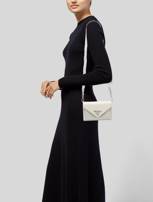 Prada Saffiano Leather Crossbody Bag