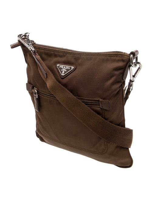 Prada Saffiano Leather Messenger Bag