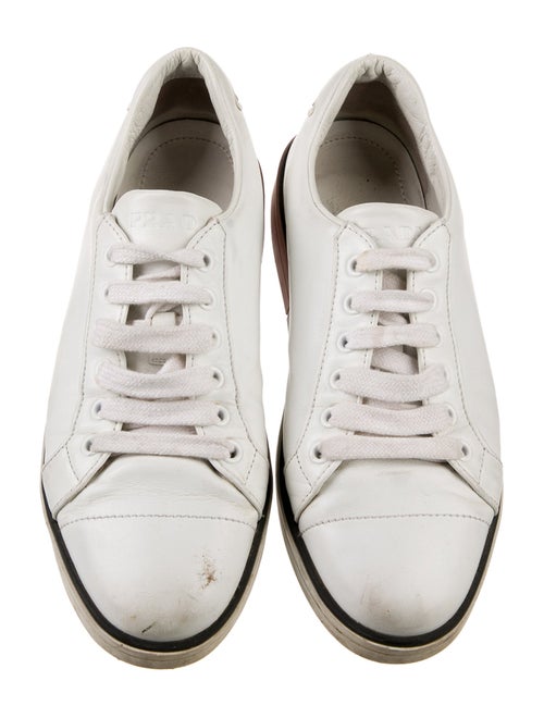 Prada Leather Sneakers