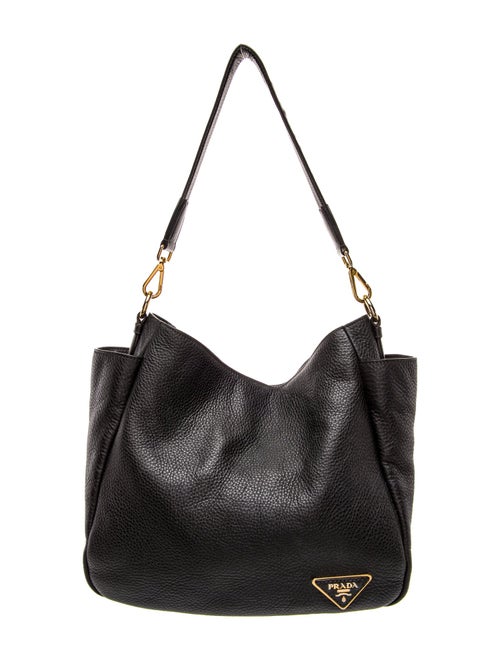Prada Vitello Daino Leather Top Handle Bag