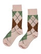 Prada Knit Printed Socks