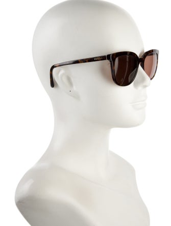Prada Cat-Eye Tinted Sunglasses