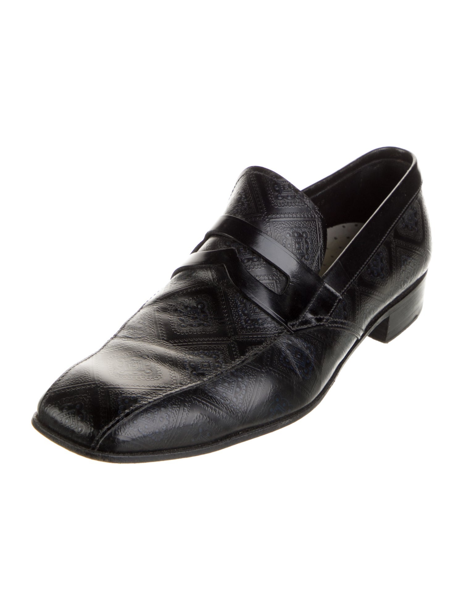 Prada Leather Dress Loafers
