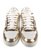 Prada Leather Colorblock Pattern Sneakers