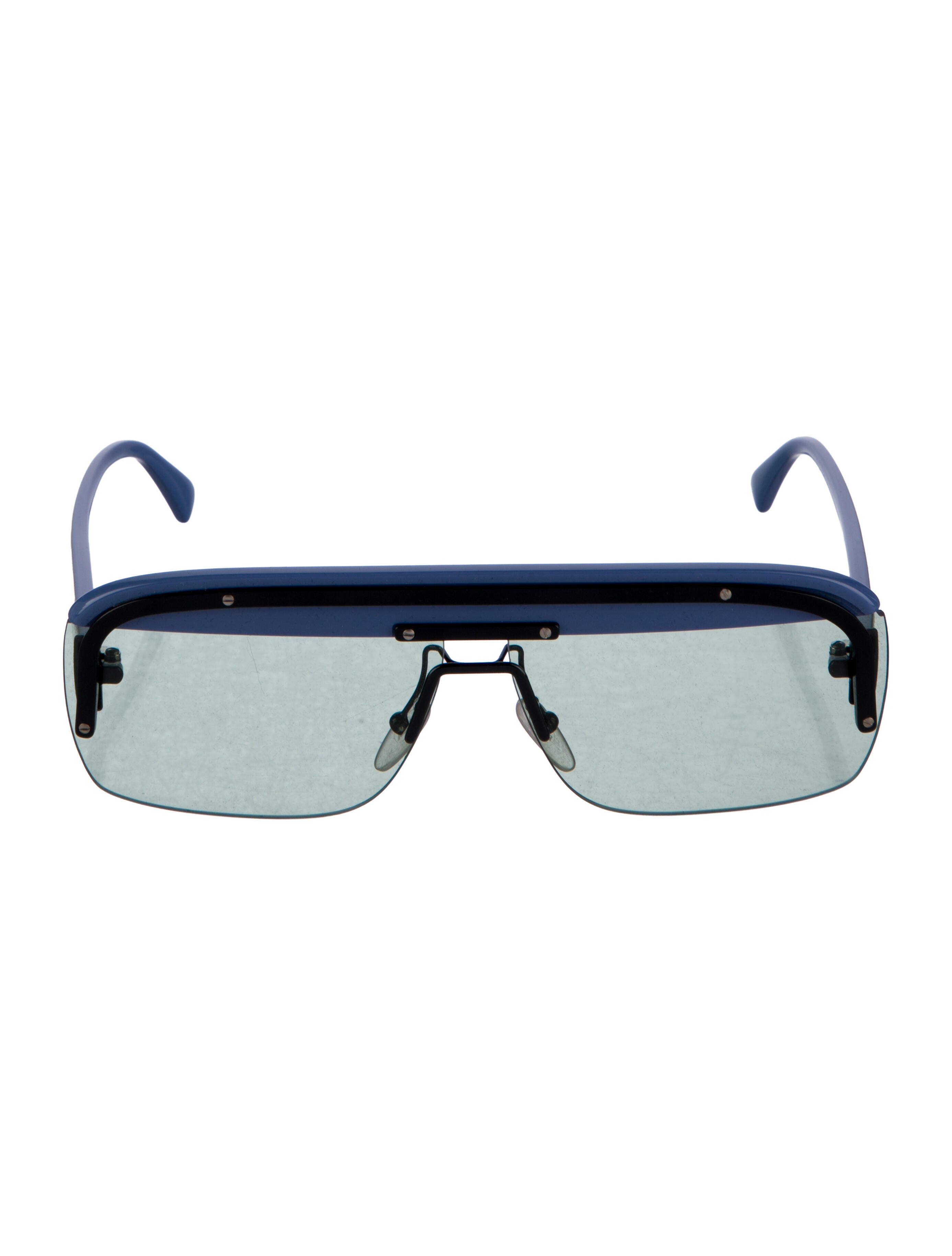 Prada Shield Tinted Sunglasses