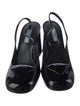 Prada Patent Leather Slingback Pumps