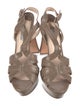 Prada Leather Slingback Sandals