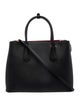 Prada Saffiano Cuir Leather Double Medium