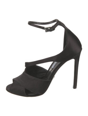 Prada Satin Sandals