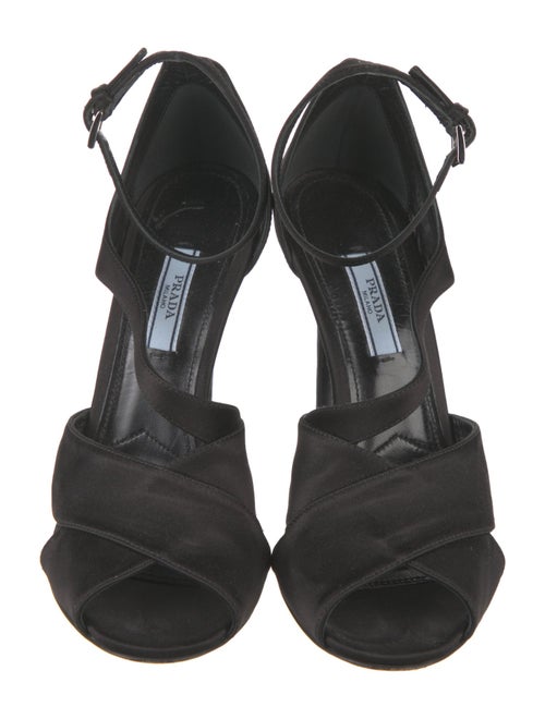 Prada Satin Sandals
