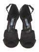 Prada Satin Sandals
