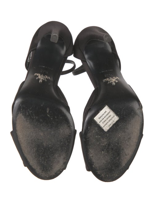 Prada Satin Sandals