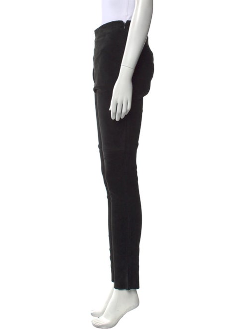 Prada Lambskin Skinny Leg Pants