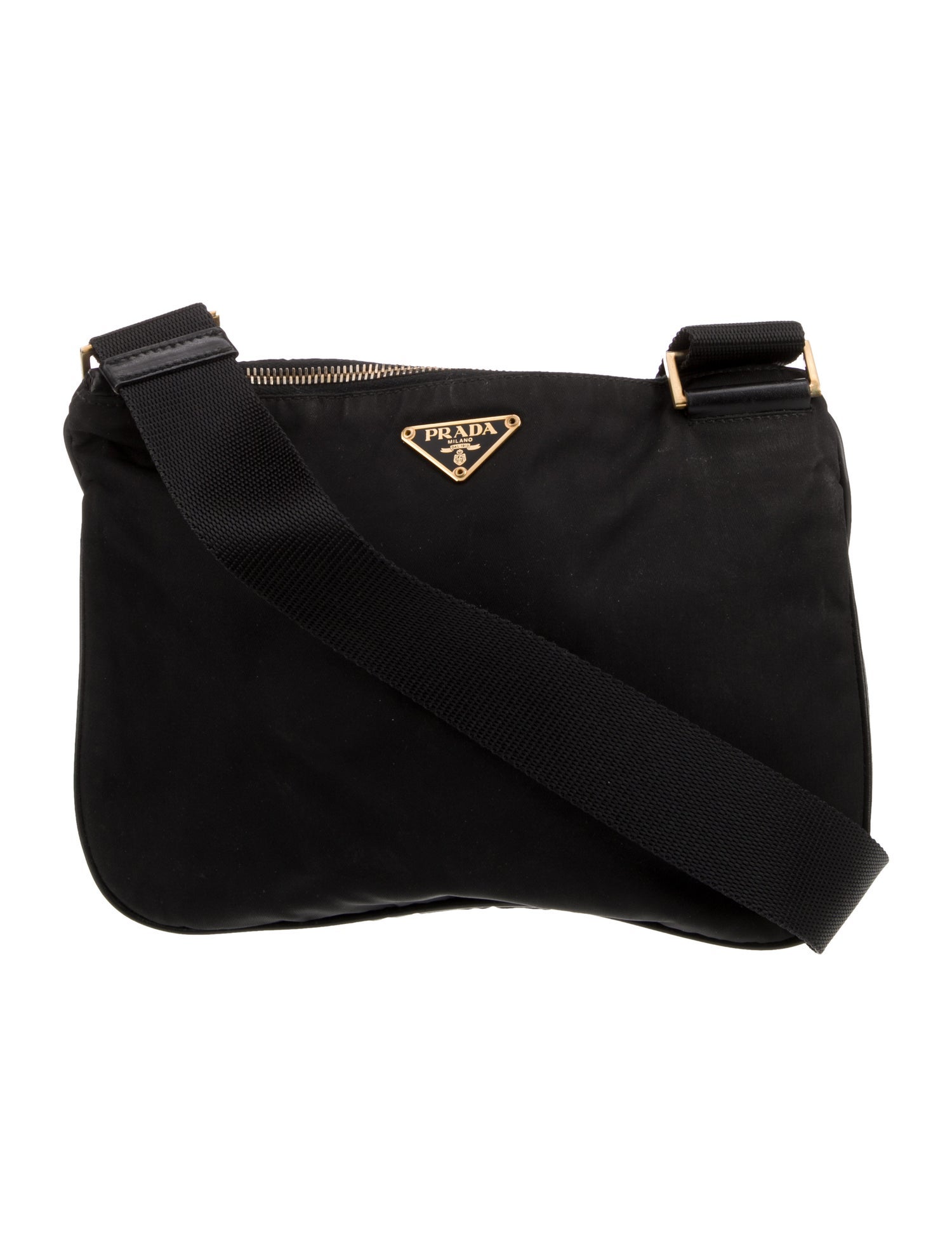 Prada Tessuto Nylon Messenger Bag