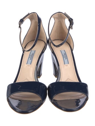 Prada Patent Leather Sandals