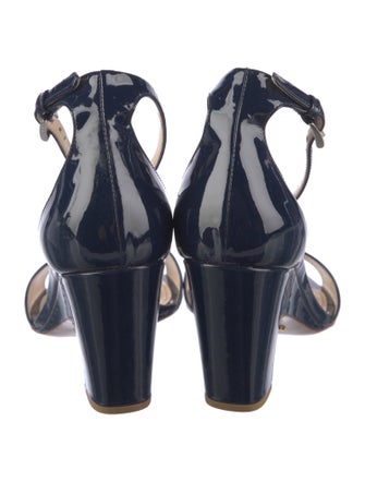 Prada Patent Leather Sandals