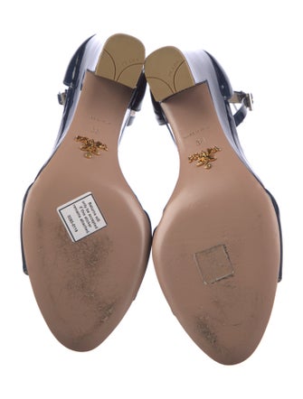 Prada Patent Leather Sandals
