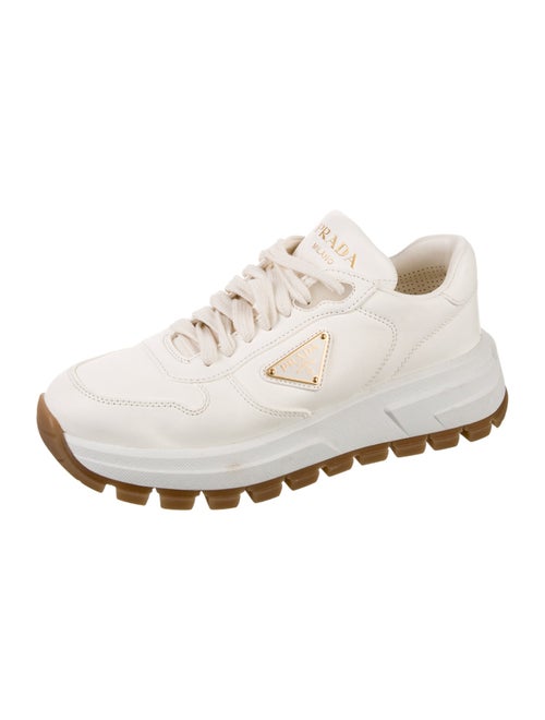 Prada Leather Sneakers